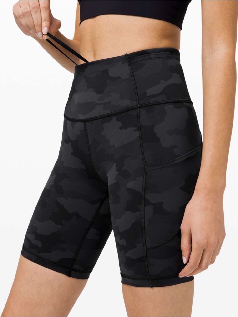 Lululemon Fast And Free Short 8" Camo Print